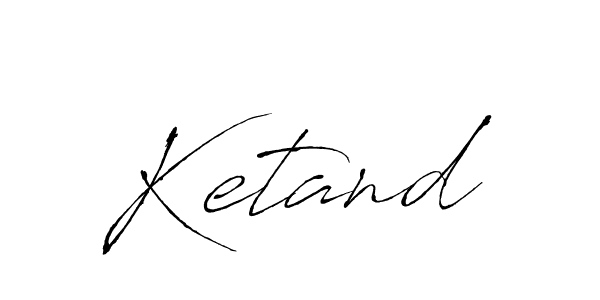 How to Draw Ketand signature style? Antro_Vectra is a latest design signature styles for name Ketand. Ketand signature style 6 images and pictures png