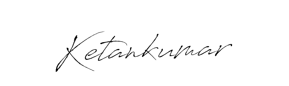 Design your own signature with our free online signature maker. With this signature software, you can create a handwritten (Antro_Vectra) signature for name Ketankumar. Ketankumar signature style 6 images and pictures png
