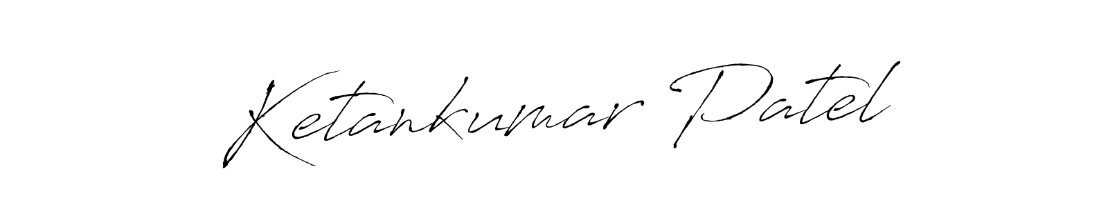 Antro_Vectra is a professional signature style that is perfect for those who want to add a touch of class to their signature. It is also a great choice for those who want to make their signature more unique. Get Ketankumar Patel name to fancy signature for free. Ketankumar Patel signature style 6 images and pictures png