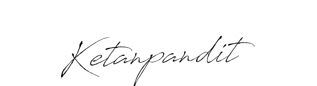 Use a signature maker to create a handwritten signature online. With this signature software, you can design (Antro_Vectra) your own signature for name Ketanpandit. Ketanpandit signature style 6 images and pictures png