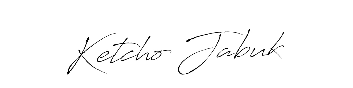 Ketcho Jabuk stylish signature style. Best Handwritten Sign (Antro_Vectra) for my name. Handwritten Signature Collection Ideas for my name Ketcho Jabuk. Ketcho Jabuk signature style 6 images and pictures png