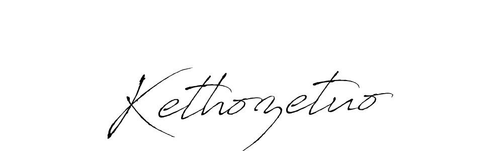 if you are searching for the best signature style for your name Kethozetuo. so please give up your signature search. here we have designed multiple signature styles  using Antro_Vectra. Kethozetuo signature style 6 images and pictures png