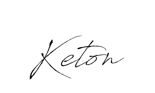 Keton stylish signature style. Best Handwritten Sign (Antro_Vectra) for my name. Handwritten Signature Collection Ideas for my name Keton. Keton signature style 6 images and pictures png