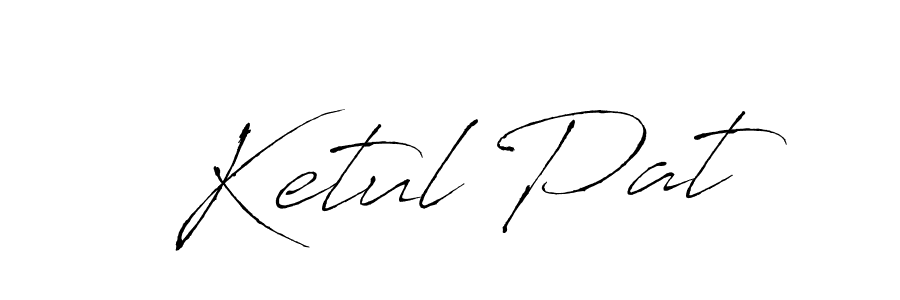 Also we have Ketul Pat name is the best signature style. Create professional handwritten signature collection using Antro_Vectra autograph style. Ketul Pat signature style 6 images and pictures png
