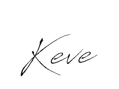 Make a beautiful signature design for name Keve. With this signature (Antro_Vectra) style, you can create a handwritten signature for free. Keve signature style 6 images and pictures png