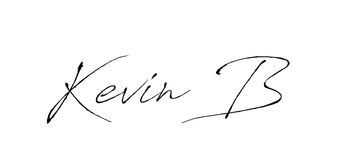 Similarly Antro_Vectra is the best handwritten signature design. Signature creator online .You can use it as an online autograph creator for name Kevin B. Kevin B signature style 6 images and pictures png