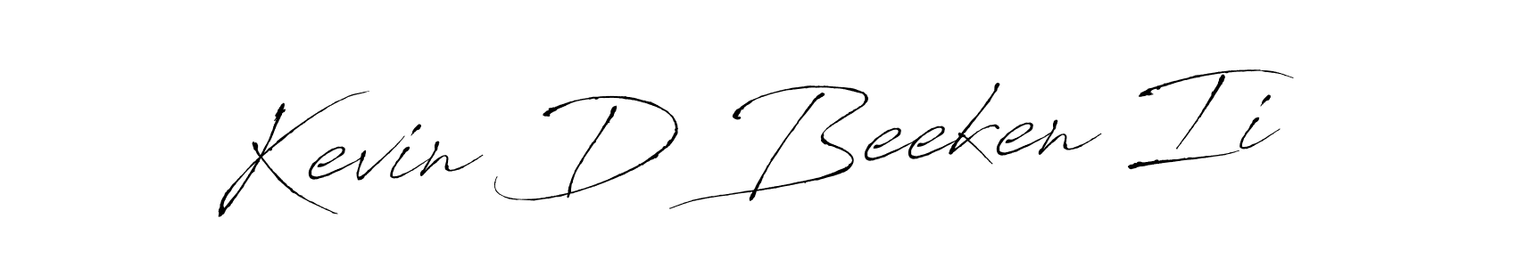 Make a beautiful signature design for name Kevin D Beeken Ii. Use this online signature maker to create a handwritten signature for free. Kevin D Beeken Ii signature style 6 images and pictures png