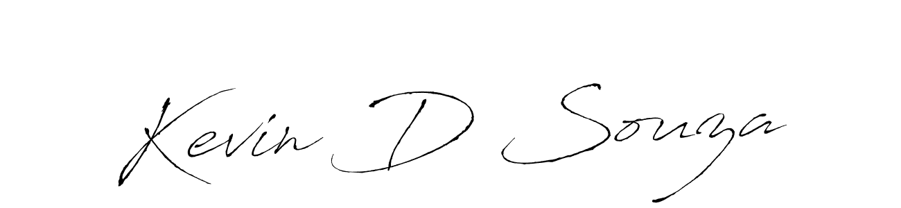 This is the best signature style for the Kevin D Souza name. Also you like these signature font (Antro_Vectra). Mix name signature. Kevin D Souza signature style 6 images and pictures png