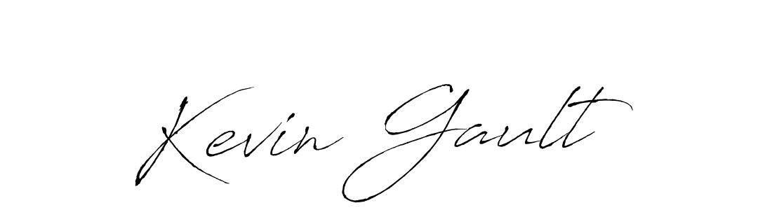 How to make Kevin Gault name signature. Use Antro_Vectra style for creating short signs online. This is the latest handwritten sign. Kevin Gault signature style 6 images and pictures png