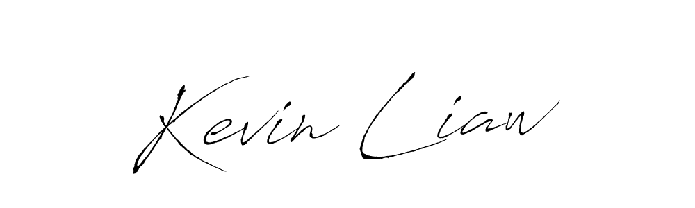 Create a beautiful signature design for name Kevin Liaw. With this signature (Antro_Vectra) fonts, you can make a handwritten signature for free. Kevin Liaw signature style 6 images and pictures png