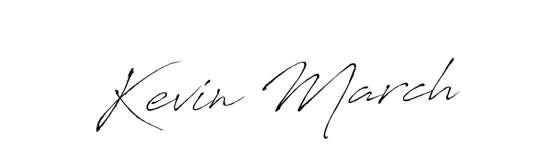 You should practise on your own different ways (Antro_Vectra) to write your name (Kevin March) in signature. don't let someone else do it for you. Kevin March signature style 6 images and pictures png