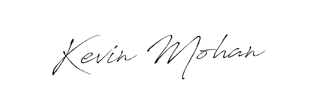 Also we have Kevin Mohan name is the best signature style. Create professional handwritten signature collection using Antro_Vectra autograph style. Kevin Mohan signature style 6 images and pictures png