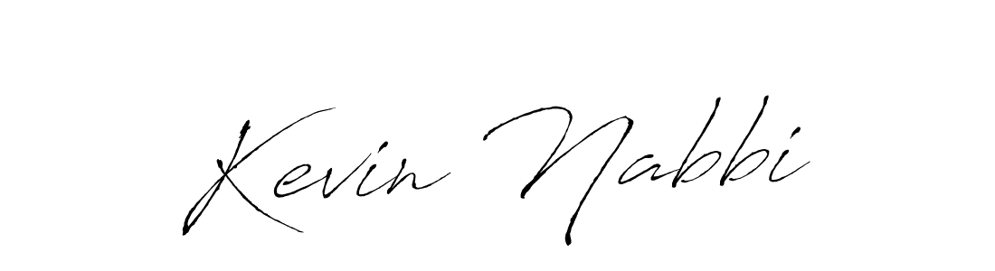 Also we have Kevin Nabbi name is the best signature style. Create professional handwritten signature collection using Antro_Vectra autograph style. Kevin Nabbi signature style 6 images and pictures png