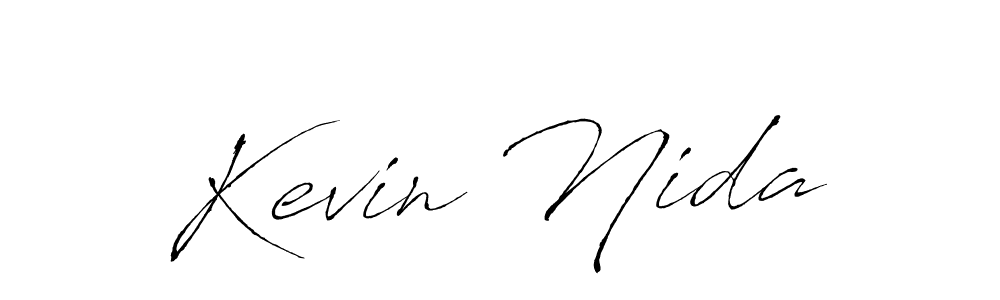 Also You can easily find your signature by using the search form. We will create Kevin Nida name handwritten signature images for you free of cost using Antro_Vectra sign style. Kevin Nida signature style 6 images and pictures png