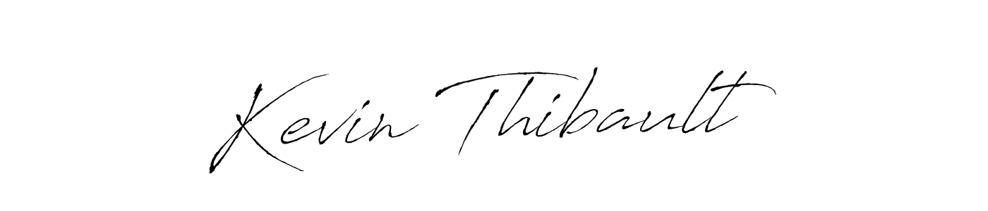 Design your own signature with our free online signature maker. With this signature software, you can create a handwritten (Antro_Vectra) signature for name Kevin Thibault. Kevin Thibault signature style 6 images and pictures png