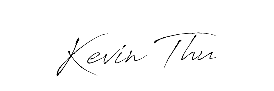 How to make Kevin Thu signature? Antro_Vectra is a professional autograph style. Create handwritten signature for Kevin Thu name. Kevin Thu signature style 6 images and pictures png