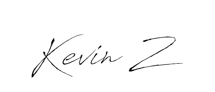 Also You can easily find your signature by using the search form. We will create Kevin Z name handwritten signature images for you free of cost using Antro_Vectra sign style. Kevin Z signature style 6 images and pictures png