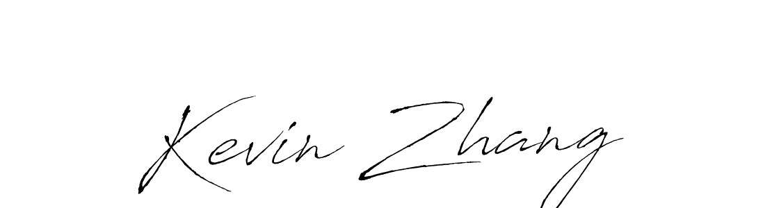 Kevin Zhang stylish signature style. Best Handwritten Sign (Antro_Vectra) for my name. Handwritten Signature Collection Ideas for my name Kevin Zhang. Kevin Zhang signature style 6 images and pictures png