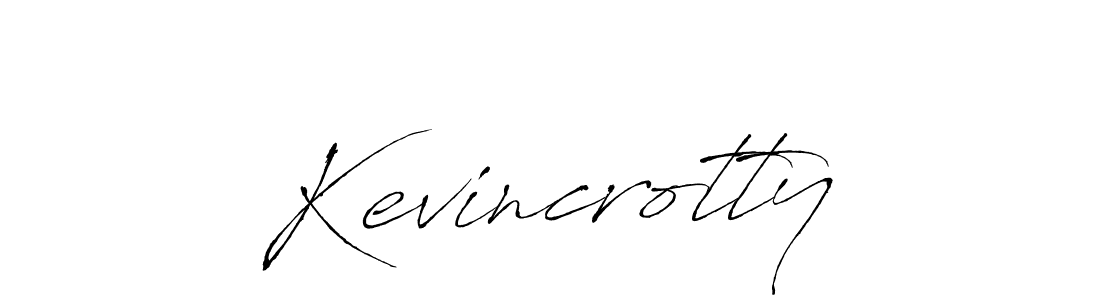 if you are searching for the best signature style for your name Kevincrotty. so please give up your signature search. here we have designed multiple signature styles  using Antro_Vectra. Kevincrotty signature style 6 images and pictures png