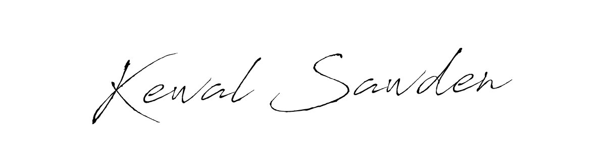 Make a beautiful signature design for name Kewal Sawden. Use this online signature maker to create a handwritten signature for free. Kewal Sawden signature style 6 images and pictures png