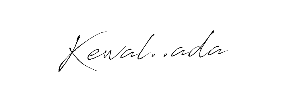 The best way (Antro_Vectra) to make a short signature is to pick only two or three words in your name. The name Kewal..ada include a total of six letters. For converting this name. Kewal..ada signature style 6 images and pictures png