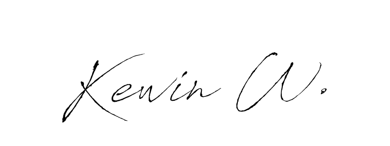 See photos of Kewin W. official signature by Spectra . Check more albums & portfolios. Read reviews & check more about Antro_Vectra font. Kewin W. signature style 6 images and pictures png