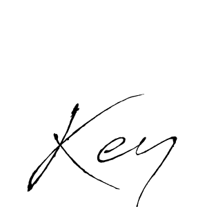 How to Draw Key signature style? Antro_Vectra is a latest design signature styles for name Key. Key signature style 6 images and pictures png