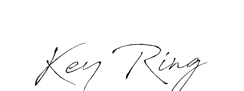 How to make Key Ring name signature. Use Antro_Vectra style for creating short signs online. This is the latest handwritten sign. Key Ring signature style 6 images and pictures png