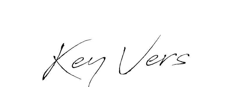 Also You can easily find your signature by using the search form. We will create Key Vers name handwritten signature images for you free of cost using Antro_Vectra sign style. Key Vers signature style 6 images and pictures png