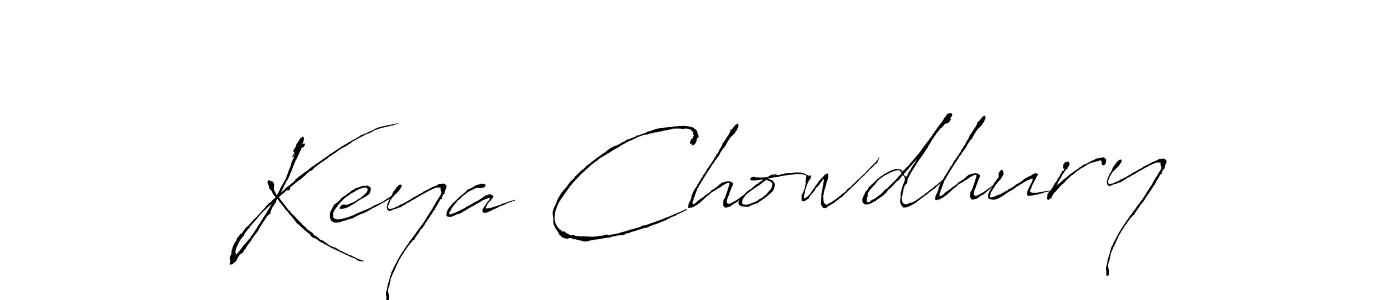 Also You can easily find your signature by using the search form. We will create Keya Chowdhury name handwritten signature images for you free of cost using Antro_Vectra sign style. Keya Chowdhury signature style 6 images and pictures png