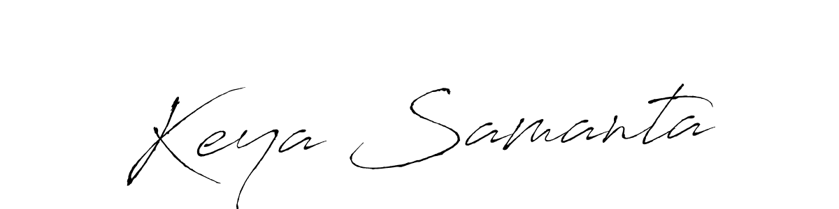 Once you've used our free online signature maker to create your best signature Antro_Vectra style, it's time to enjoy all of the benefits that Keya Samanta name signing documents. Keya Samanta signature style 6 images and pictures png