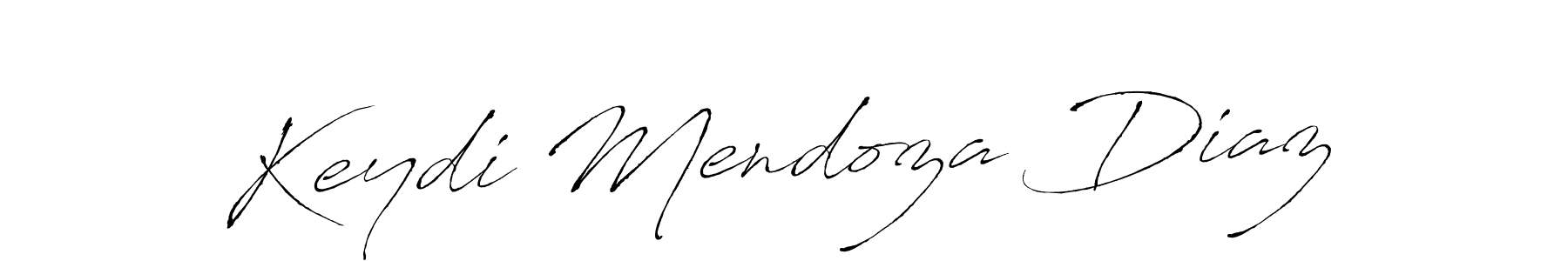 How to make Keydi Mendoza Diaz name signature. Use Antro_Vectra style for creating short signs online. This is the latest handwritten sign. Keydi Mendoza Diaz signature style 6 images and pictures png