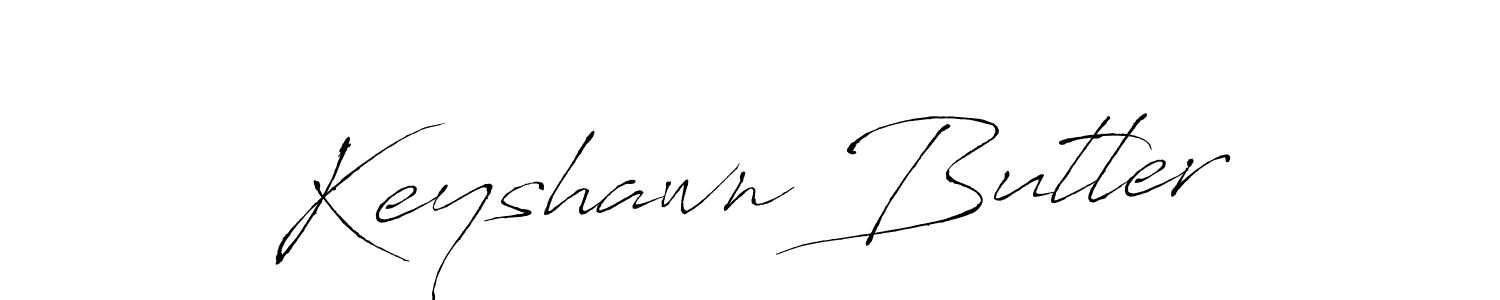 How to make Keyshawn Butler name signature. Use Antro_Vectra style for creating short signs online. This is the latest handwritten sign. Keyshawn Butler signature style 6 images and pictures png