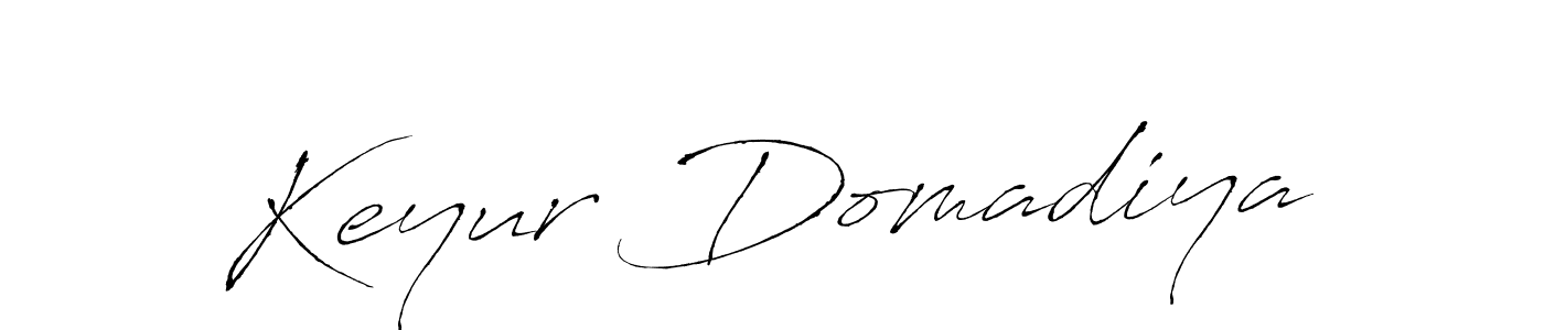 Make a beautiful signature design for name Keyur Domadiya. Use this online signature maker to create a handwritten signature for free. Keyur Domadiya signature style 6 images and pictures png