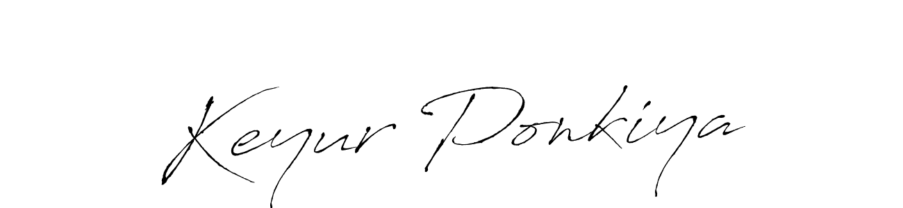 It looks lik you need a new signature style for name Keyur Ponkiya. Design unique handwritten (Antro_Vectra) signature with our free signature maker in just a few clicks. Keyur Ponkiya signature style 6 images and pictures png