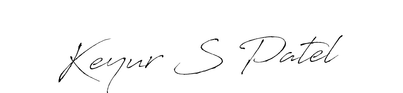 You should practise on your own different ways (Antro_Vectra) to write your name (Keyur S Patel) in signature. don't let someone else do it for you. Keyur S Patel signature style 6 images and pictures png