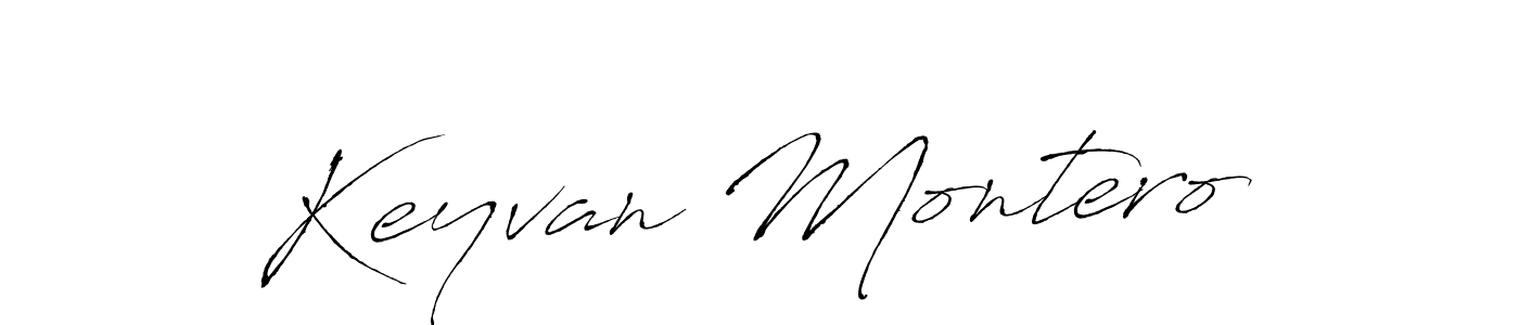 This is the best signature style for the Keyvan Montero name. Also you like these signature font (Antro_Vectra). Mix name signature. Keyvan Montero signature style 6 images and pictures png