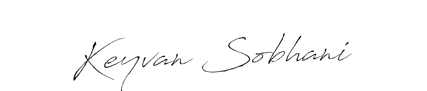 Create a beautiful signature design for name Keyvan Sobhani. With this signature (Antro_Vectra) fonts, you can make a handwritten signature for free. Keyvan Sobhani signature style 6 images and pictures png