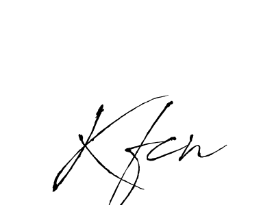 Make a beautiful signature design for name Kfcn. Use this online signature maker to create a handwritten signature for free. Kfcn signature style 6 images and pictures png