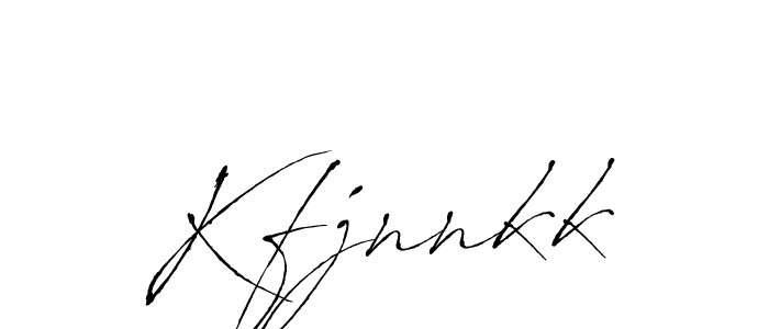 How to make Kfjnnkk signature? Antro_Vectra is a professional autograph style. Create handwritten signature for Kfjnnkk name. Kfjnnkk signature style 6 images and pictures png