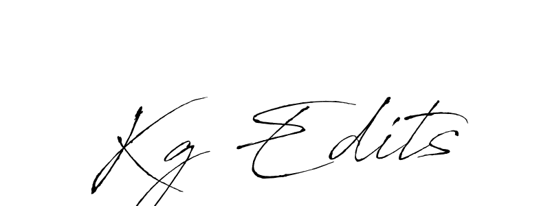 How to Draw Kg Edits signature style? Antro_Vectra is a latest design signature styles for name Kg Edits. Kg Edits signature style 6 images and pictures png