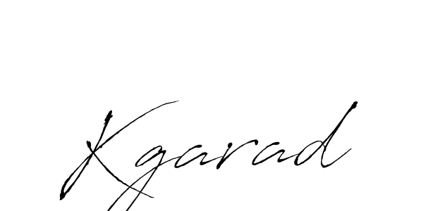 How to make Kgarad signature? Antro_Vectra is a professional autograph style. Create handwritten signature for Kgarad name. Kgarad signature style 6 images and pictures png