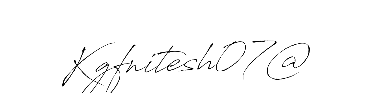 if you are searching for the best signature style for your name Kgfnitesh07@. so please give up your signature search. here we have designed multiple signature styles  using Antro_Vectra. Kgfnitesh07@ signature style 6 images and pictures png