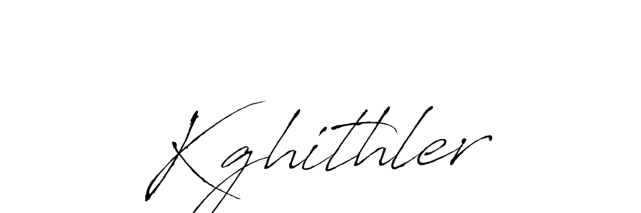 Use a signature maker to create a handwritten signature online. With this signature software, you can design (Antro_Vectra) your own signature for name Kghithler. Kghithler signature style 6 images and pictures png