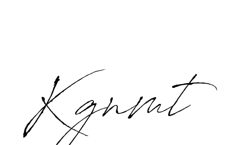 Make a beautiful signature design for name Kgnmt. With this signature (Antro_Vectra) style, you can create a handwritten signature for free. Kgnmt signature style 6 images and pictures png