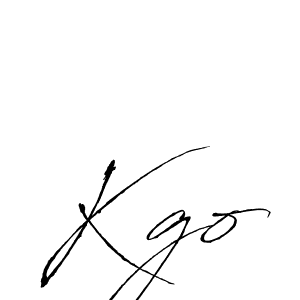 How to make Kgo signature? Antro_Vectra is a professional autograph style. Create handwritten signature for Kgo name. Kgo signature style 6 images and pictures png
