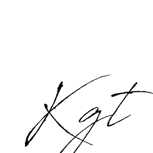Also we have Kgt name is the best signature style. Create professional handwritten signature collection using Antro_Vectra autograph style. Kgt signature style 6 images and pictures png