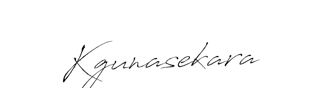 Also You can easily find your signature by using the search form. We will create Kgunasekara name handwritten signature images for you free of cost using Antro_Vectra sign style. Kgunasekara signature style 6 images and pictures png