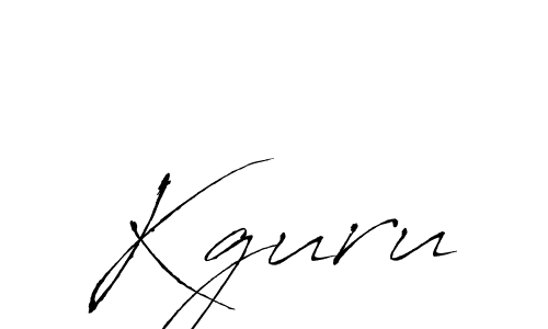 You should practise on your own different ways (Antro_Vectra) to write your name (Kguru) in signature. don't let someone else do it for you. Kguru signature style 6 images and pictures png