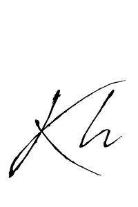 This is the best signature style for the Kh name. Also you like these signature font (Antro_Vectra). Mix name signature. Kh signature style 6 images and pictures png